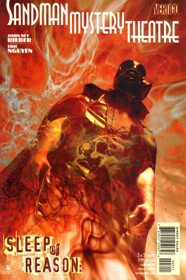 Sandman Mystery Theatre: Sleep of Reason #3 cover