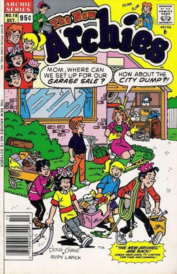 The New Archies #18 cover