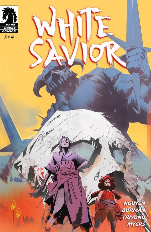 White Savior #3 cover