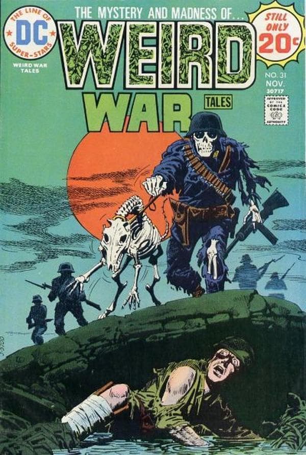 Weird War Tales #31 cover