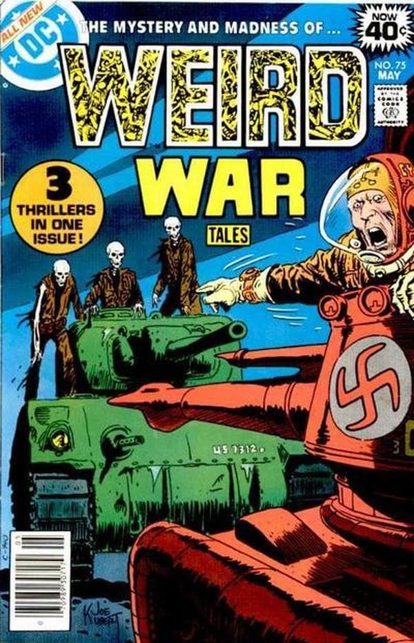 Weird War Tales #75 cover