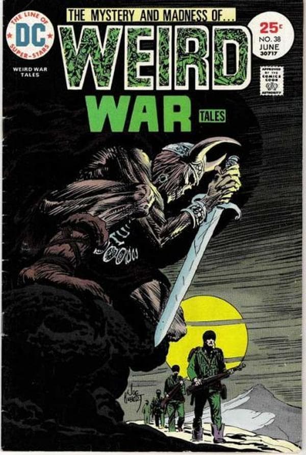 Weird War Tales #38 cover