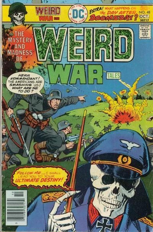 Weird War Tales #48 cover