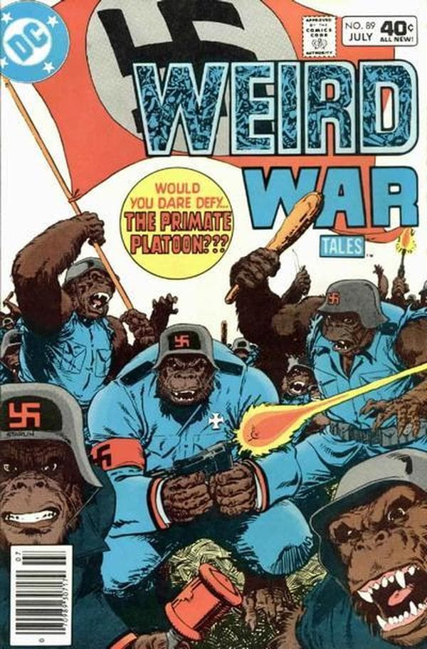 Weird War Tales #89 cover