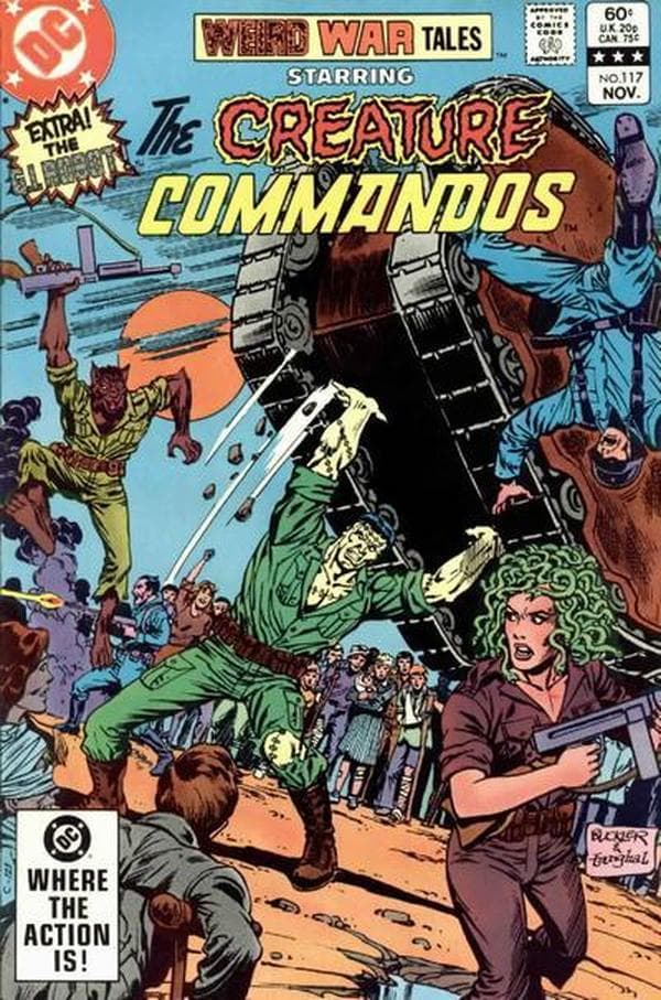 Weird War Tales #117 cover