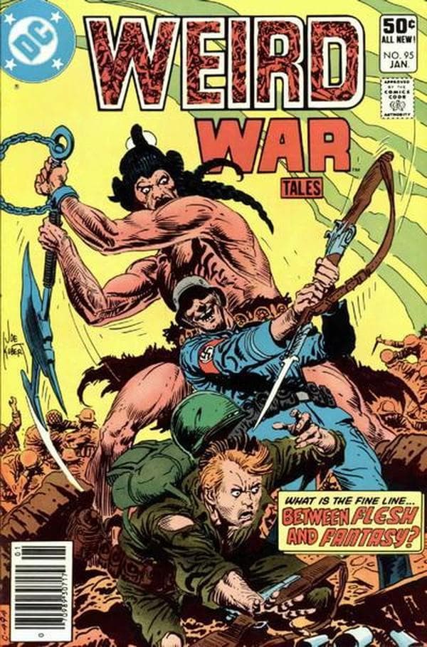Weird War Tales #95 cover