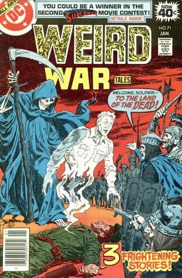 Weird War Tales #71 cover