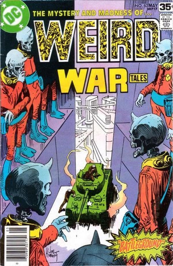 Weird War Tales #63 cover