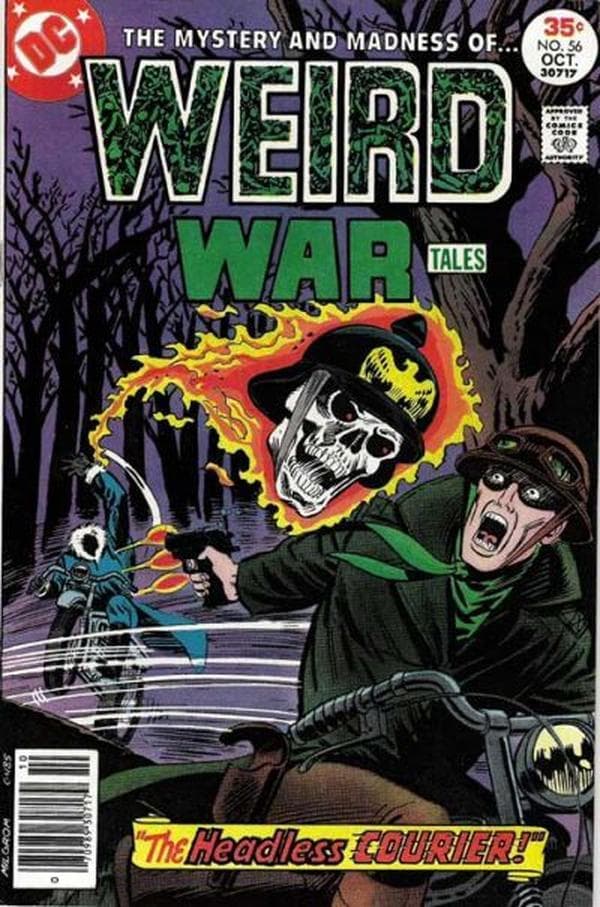 Weird War Tales #56 cover