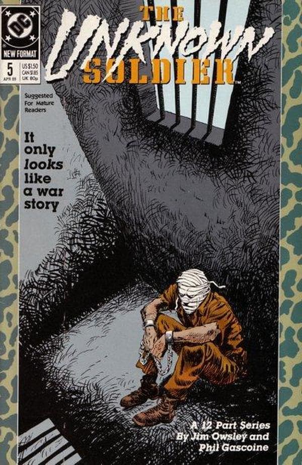 The Unknown Soldier #5 cover