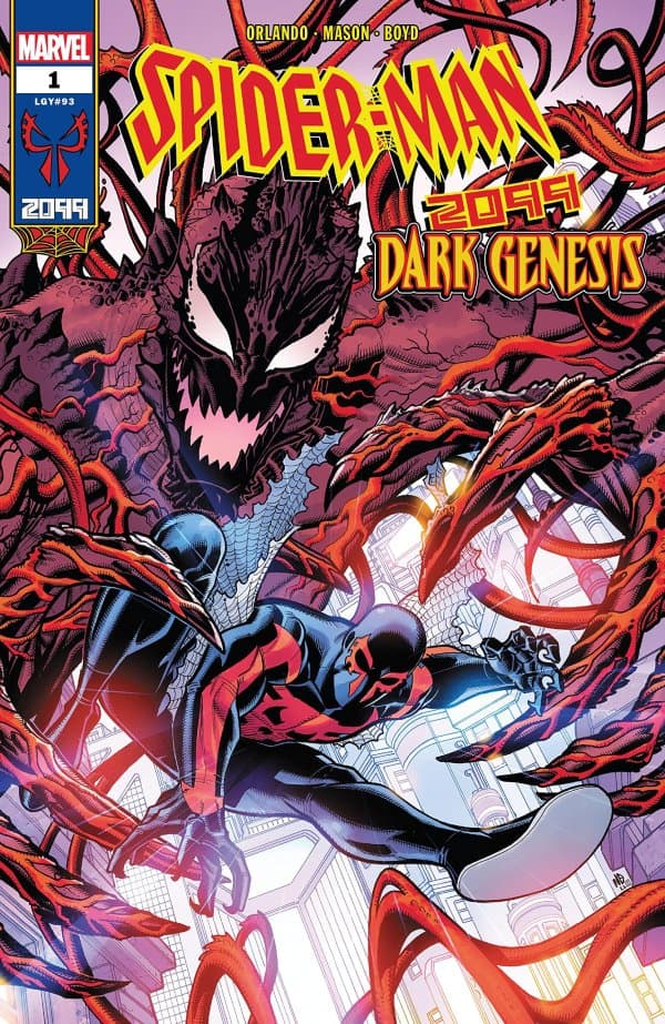 Spider-Man 2099: Dark Genesis #1 cover