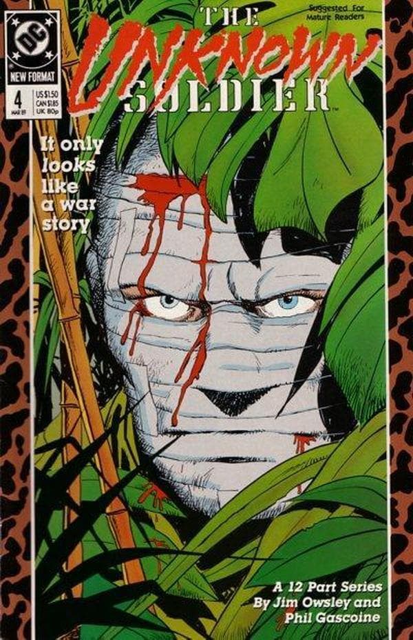 The Unknown Soldier #4 cover