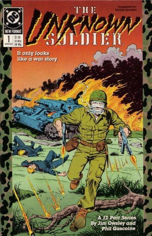 The Unknown Soldier #1 cover