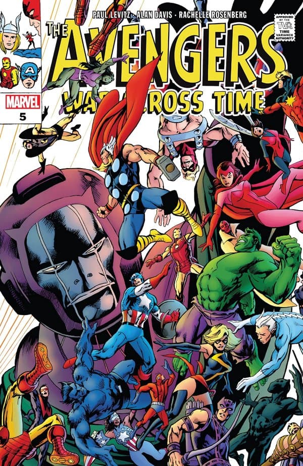 The Avengers: War Across Time #5 cover