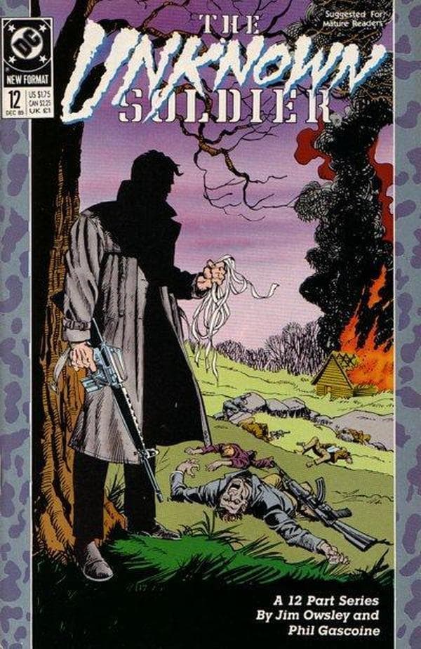 The Unknown Soldier #12 cover