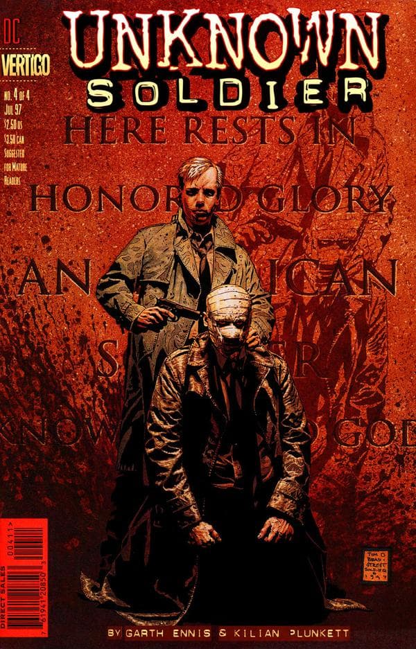 Unknown Soldier #4 cover