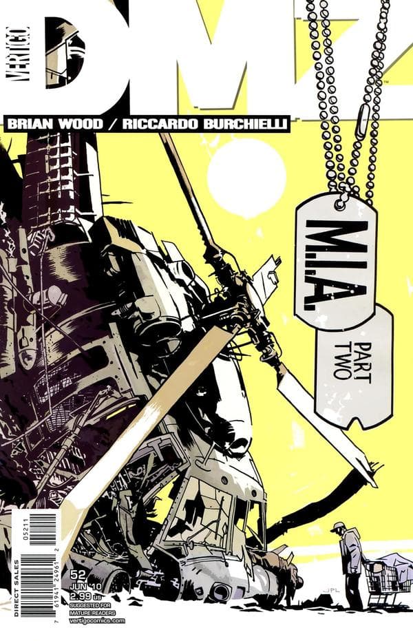 DMZ #52 cover