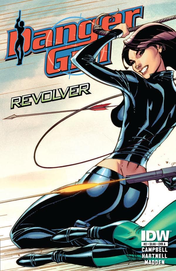 Danger Girl: Revolver #2 cover