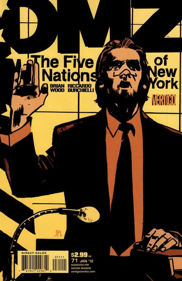 DMZ #71 cover