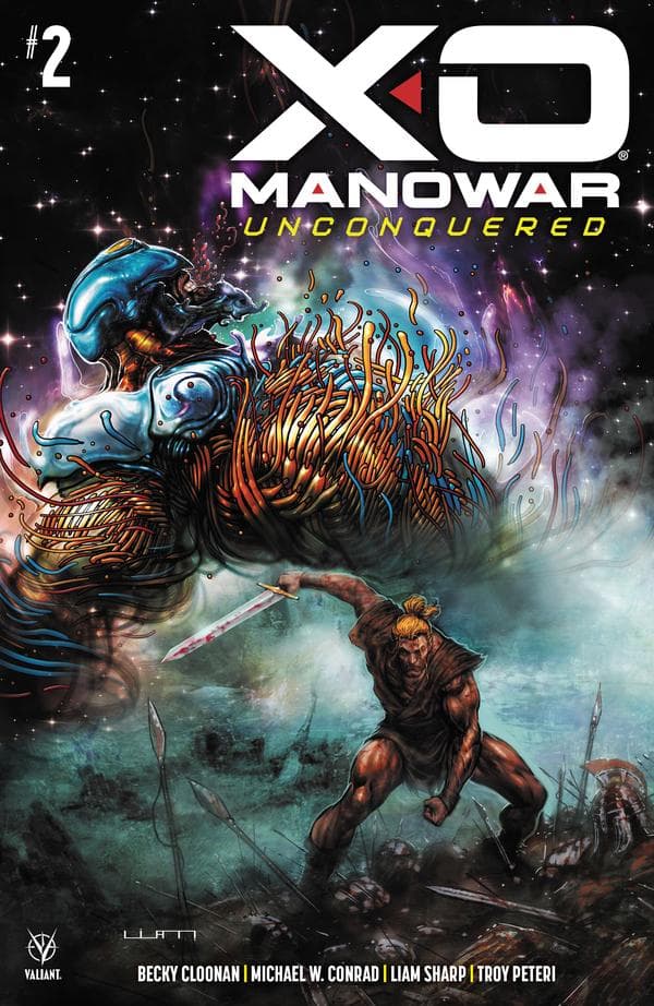 X-O Manowar Unconquered #2 cover