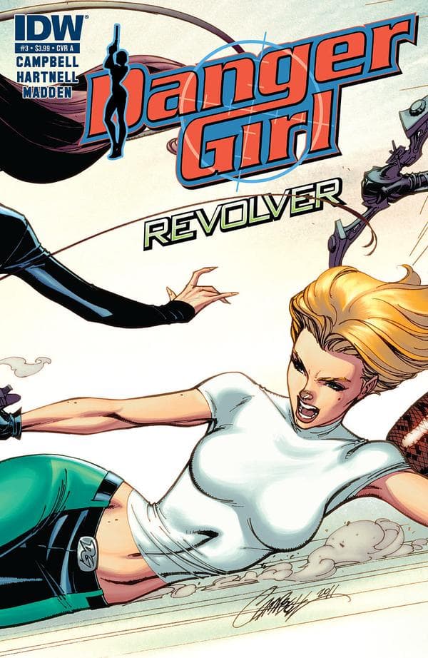 Danger Girl: Revolver #3 cover
