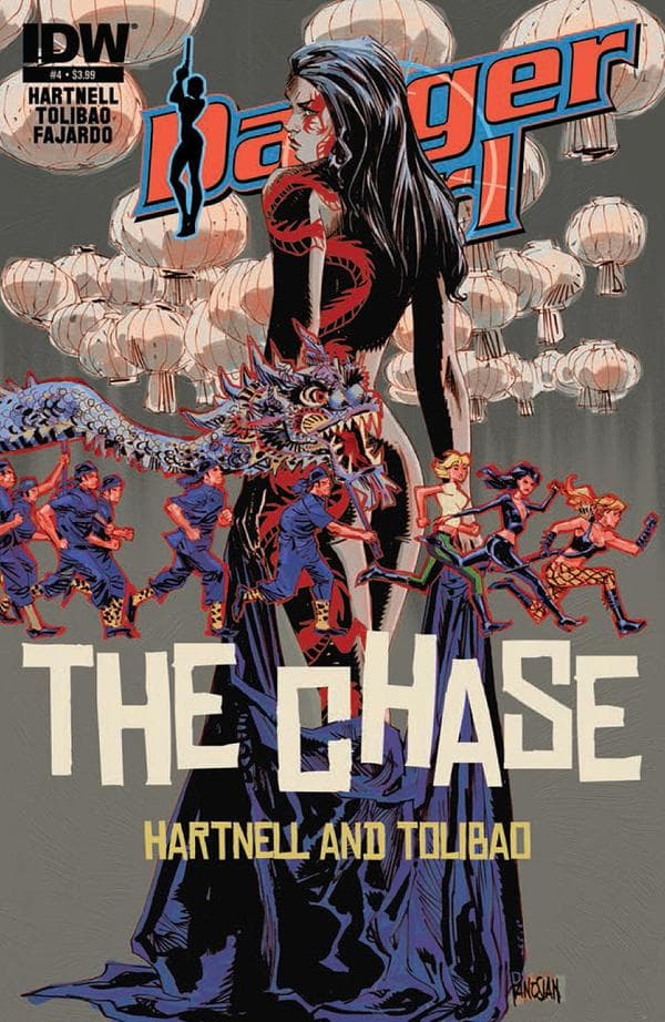 Danger Girl: The Chase! #4 cover