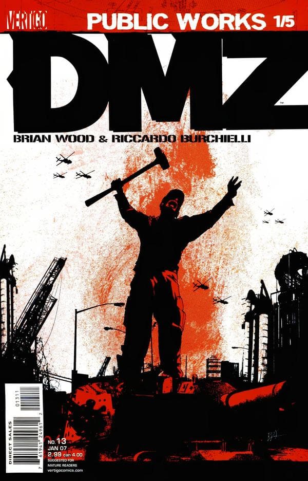 DMZ #13 cover