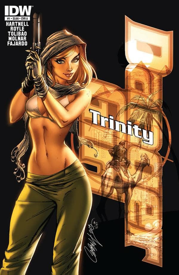 Danger Girl: Trinity #1 cover