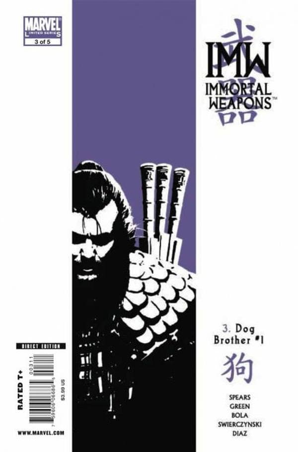 Immortal Weapons #3 cover