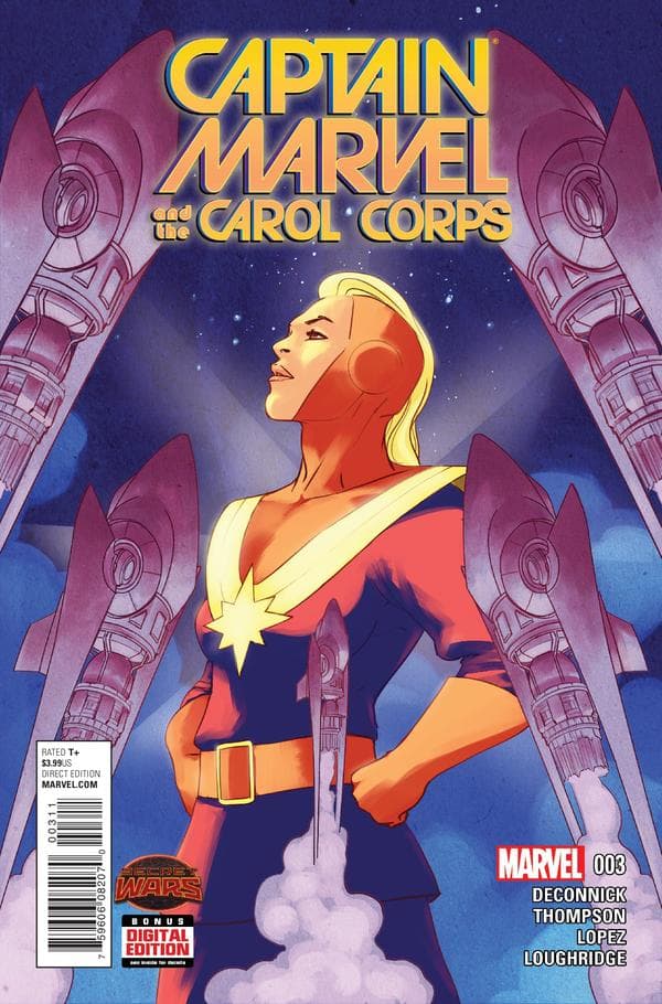 Captain Marvel & The Carol Corps #3 cover