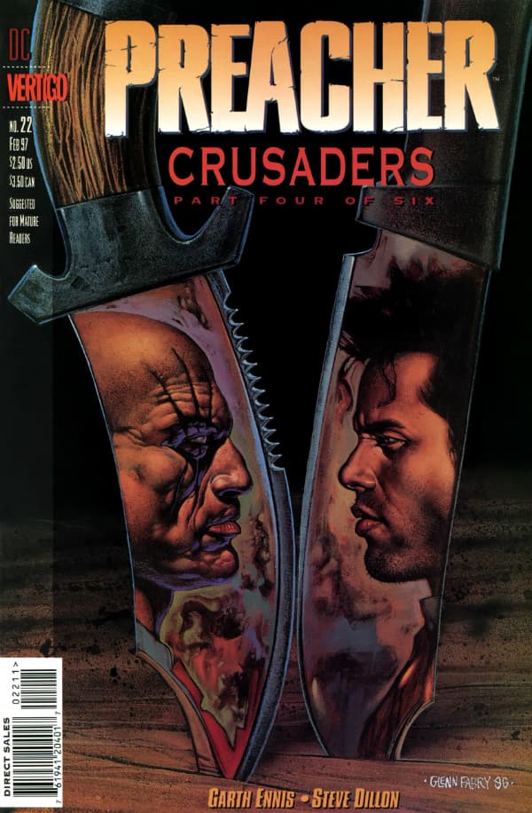 Preacher #22 cover