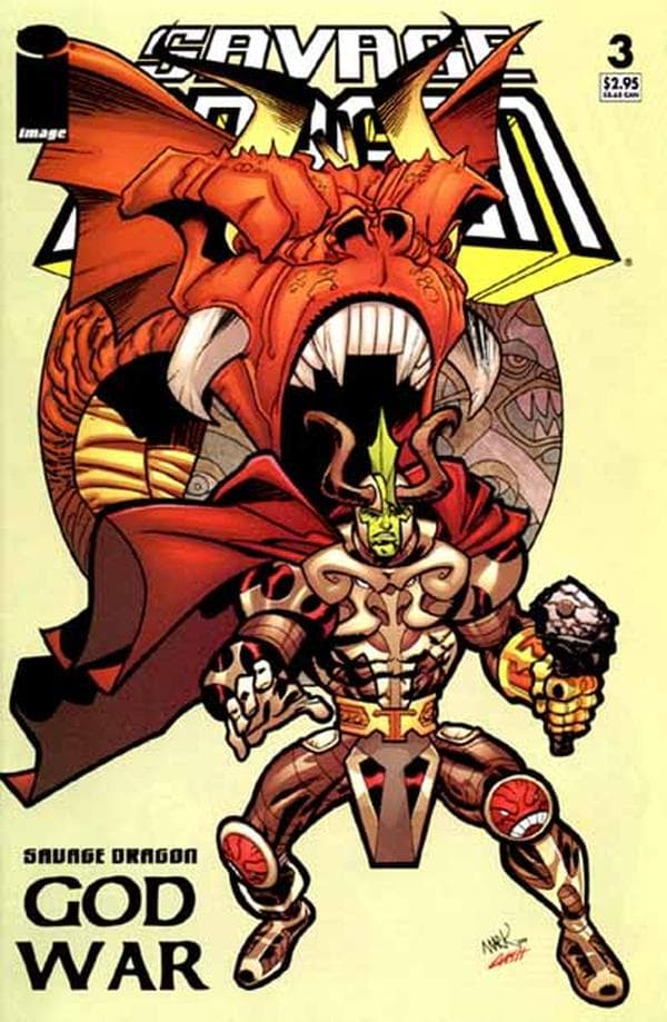 Savage Dragon: God War #3 cover