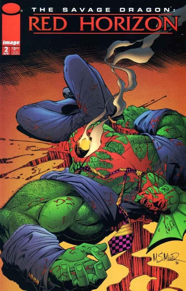 Savage Dragon: Red Horizon #2 cover