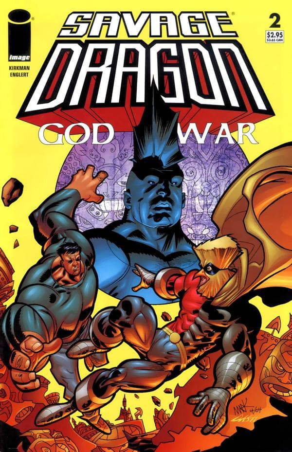 Savage Dragon: God War #2 cover