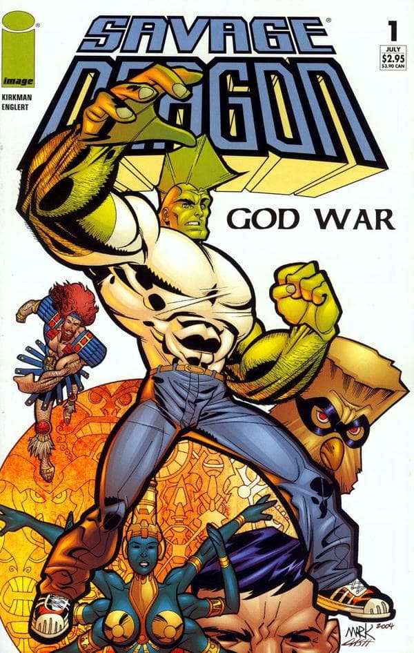 Savage Dragon: God War #1 cover