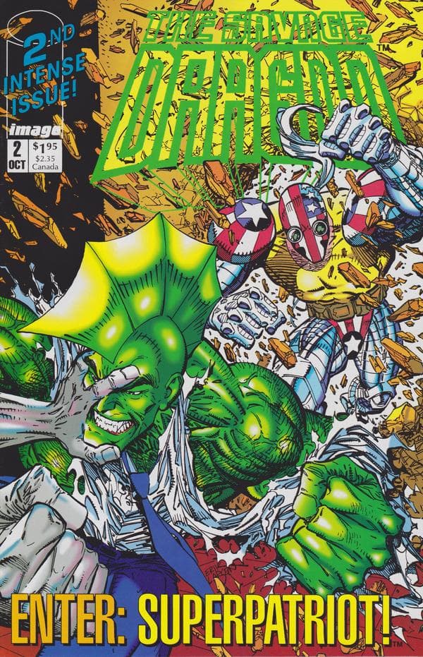 The Savage Dragon #2 cover