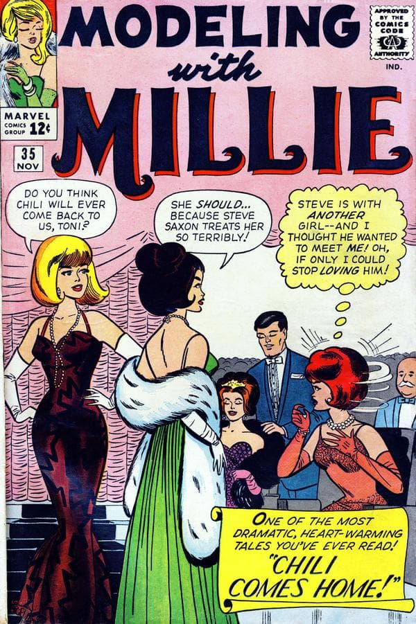 Modeling with Millie #35 cover