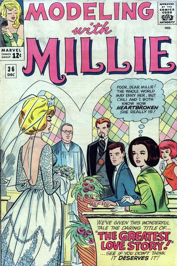 Modeling with Millie #36 cover