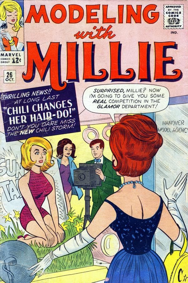 Modeling with Millie #26 cover