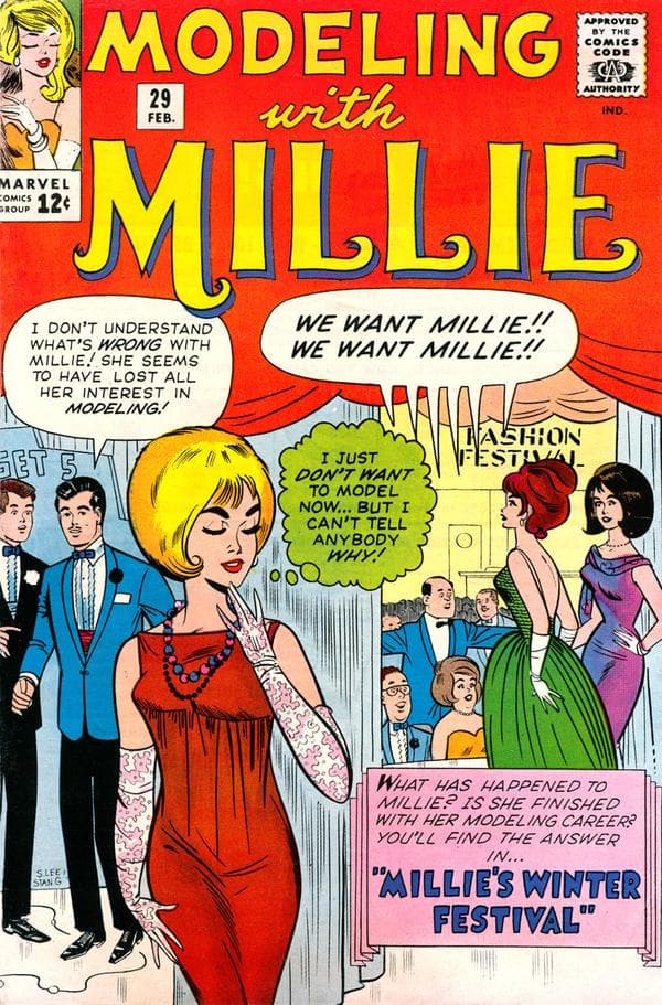 Modeling with Millie #29 cover