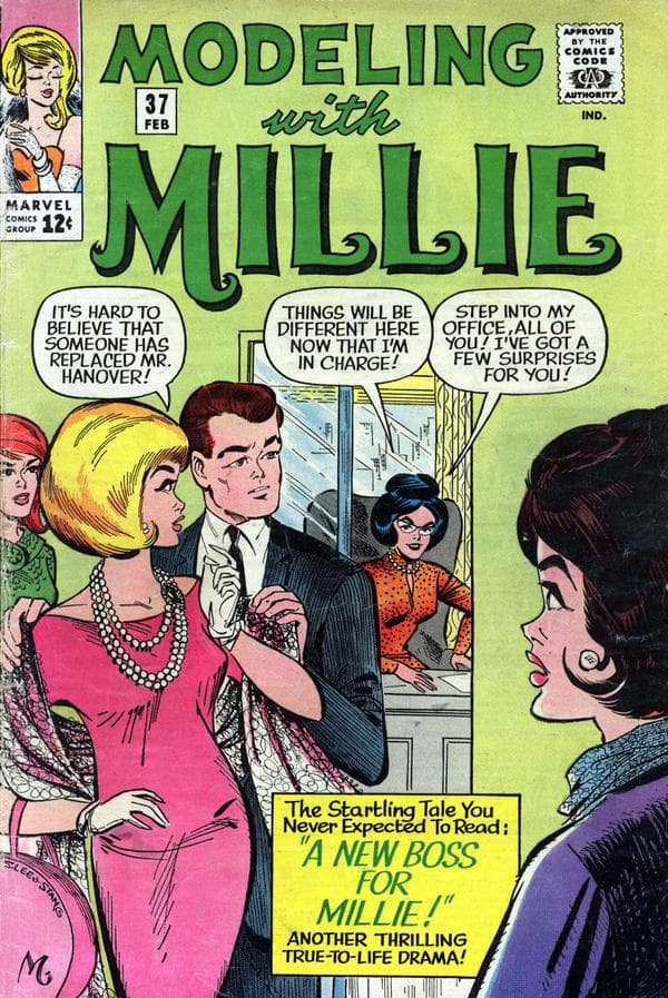 Modeling with Millie #37 cover