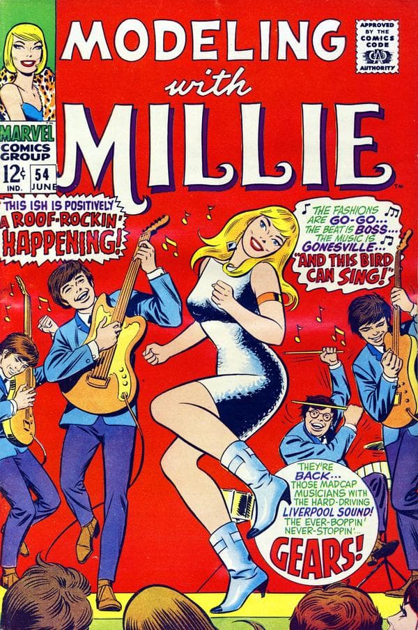 Modeling with Millie #54 cover