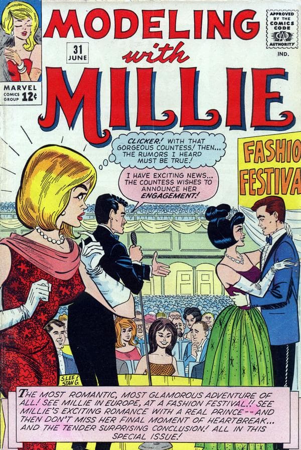 Modeling with Millie #31 cover