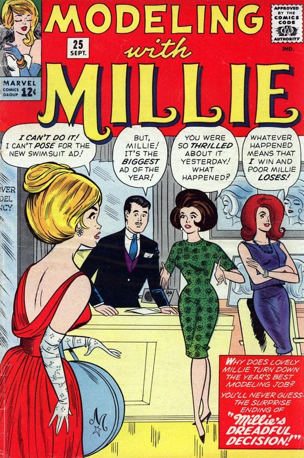 Modeling with Millie #25 cover