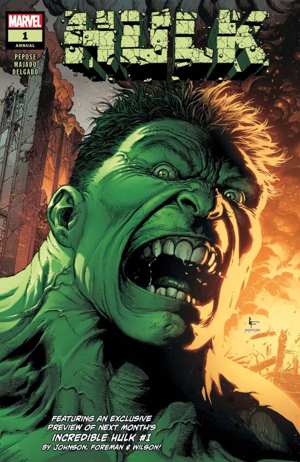 Hulk Annual #1 cover