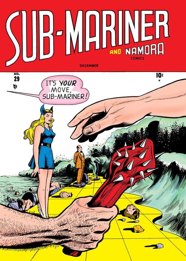 Sub-Mariner Comics #29 cover