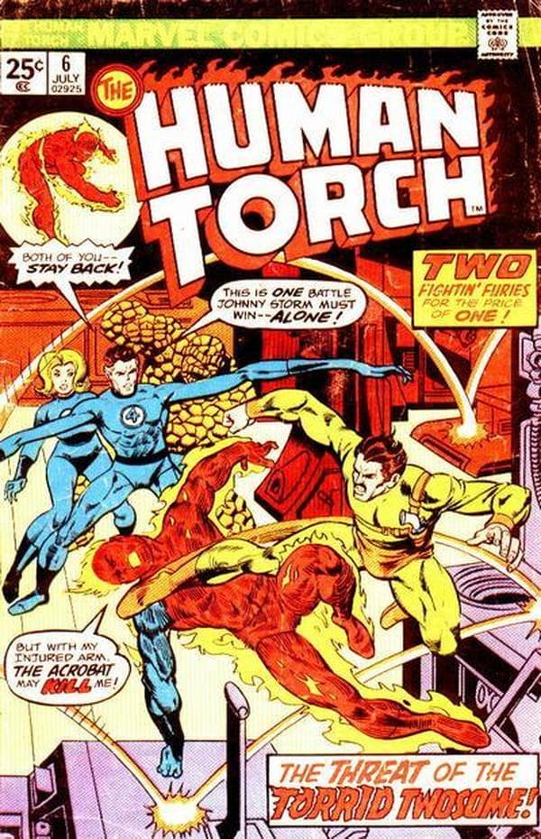 The Human Torch #6 cover