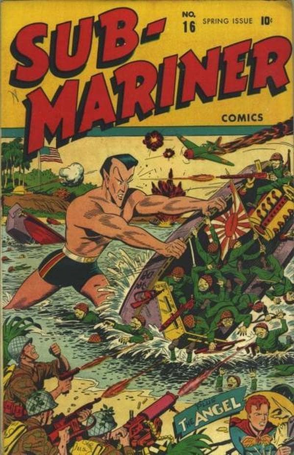 Sub-Mariner Comics #16 cover