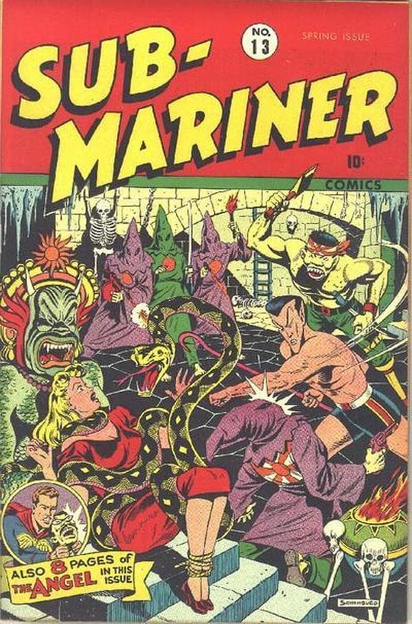 Sub-Mariner Comics #13 cover
