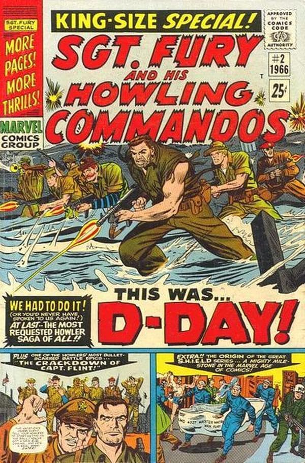 Sgt. Fury Annual #2 cover